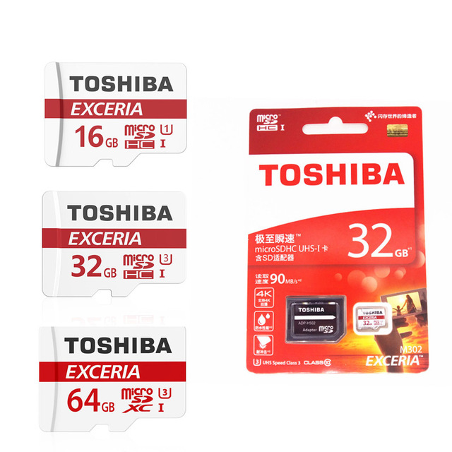 Thẻ nhớ MicroSD 32G CLASS 10 Toshiba Box đỏ – LB NAM BINH